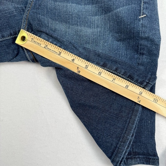 Kut From The Kloth Bermuda Jean Shorts Womens Size 4 Dark Wash - Picture 9 of 10